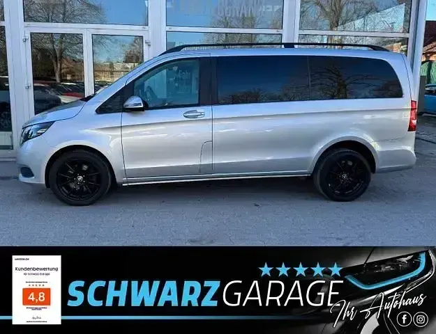 Gebraucht Mercedes V250 190 PS (139 kW) 2018 Brillantsilber metallic Van / Kleinbus