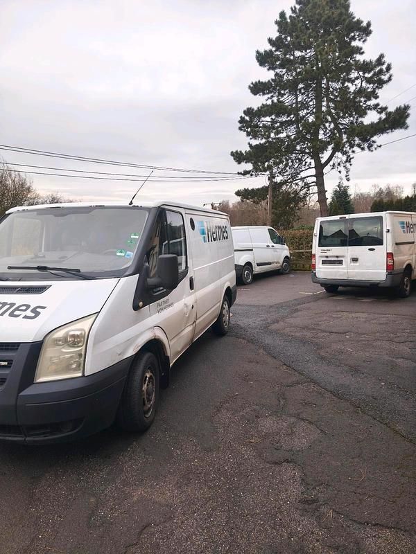 Gebraucht Ford Transit 101 PS (74 kW) 2007 Weiß Van / Kleinbus