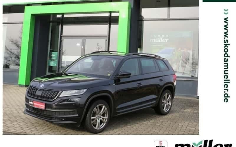 Schwarz Gebraucht 2018 Skoda Kodiaq SportLine SUV | 22.890 € (Guter Preis) - Bild 1/4