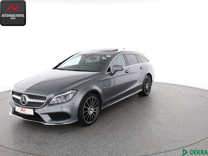 Grau Gebraucht 2017 Mercedes CLS350 Shooting Brake AMG Kombi | 34.880 € (Teuer) - Bild 1/4