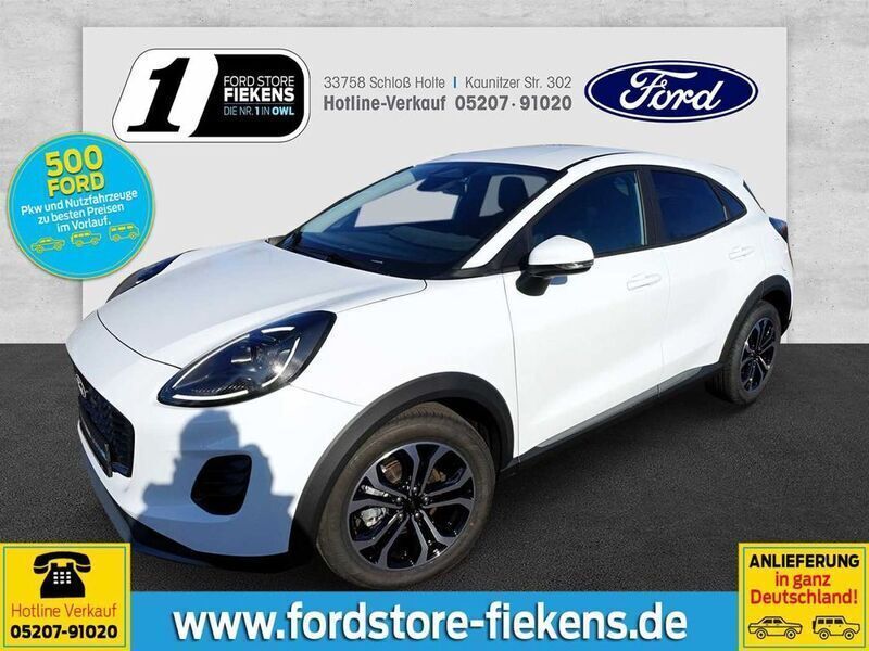Weiß Neu 2025 Ford Puma Titanium SUV | 26.600 € (Fairer Preis) - Bild 1/4