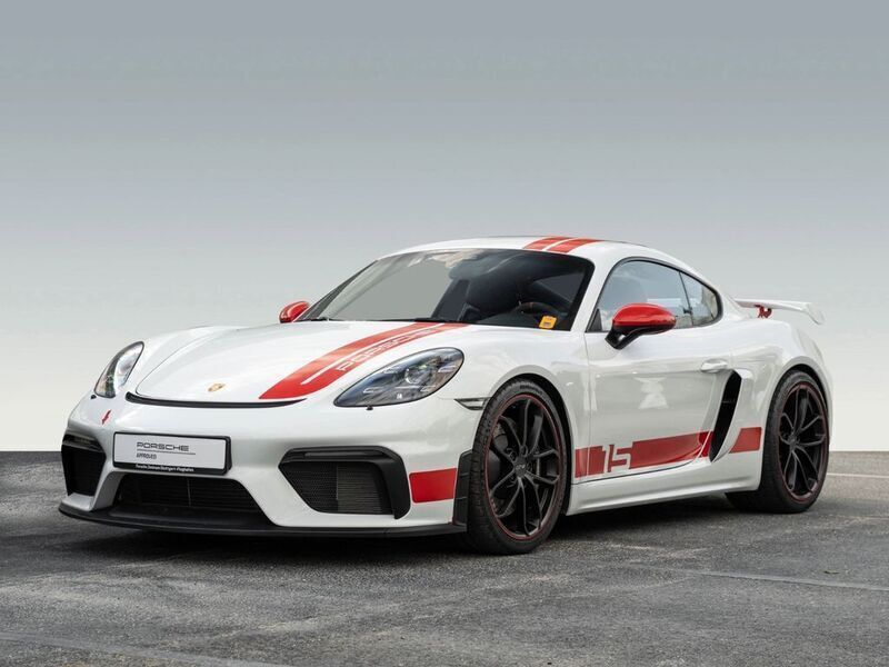 Weiß Gebraucht 2021 Porsche Cayman GT4 Edition Coupé | 117.900 € (Teuer) - Bild 1/4