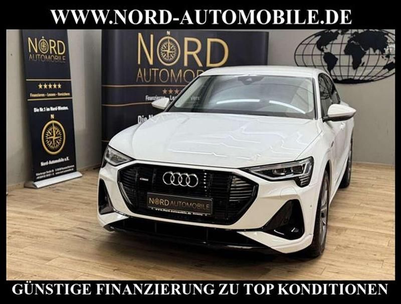 Weiß Gebraucht 2023 Audi e-tron S-Line SUV | 32.700 € (Superpreis) - Bild 1/3