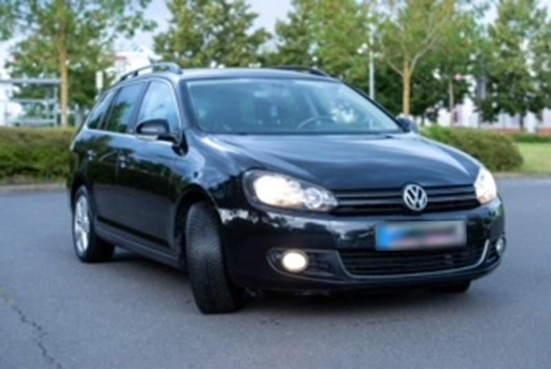 Gebraucht VW Golf VII Style 85 PS (62 kW) 2012 Schwarz Kombi