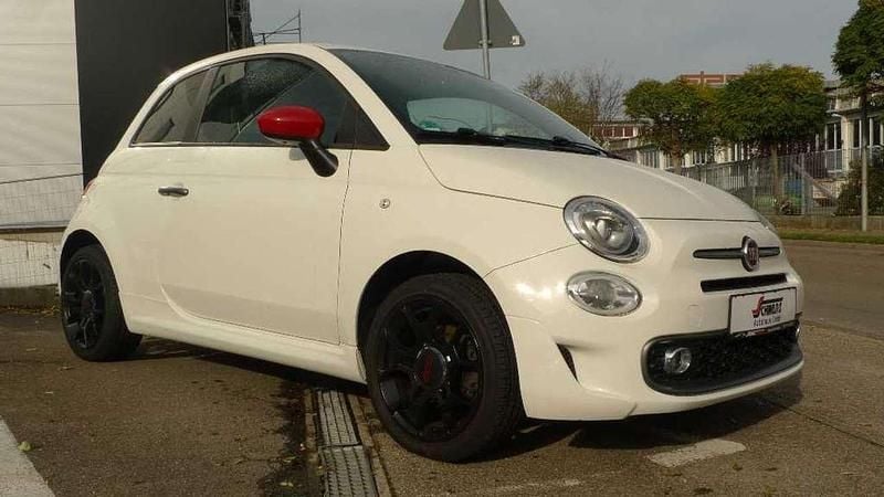 Antarktisweiß Gebraucht 2017 Fiat 500S S Limousine | 8.750 € (Fairer Preis) - Bild 1/4