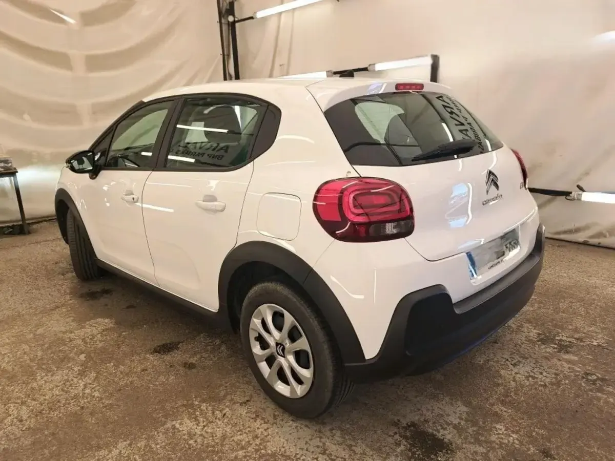 Gebraucht Citroën C3 Feel 102 PS (75 kW) 2022 Weiß Kleinwagen