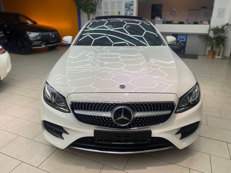 Gebraucht Mercedes E220 AMG line 194 PS (142 kW) 2018 Weiß Coupé