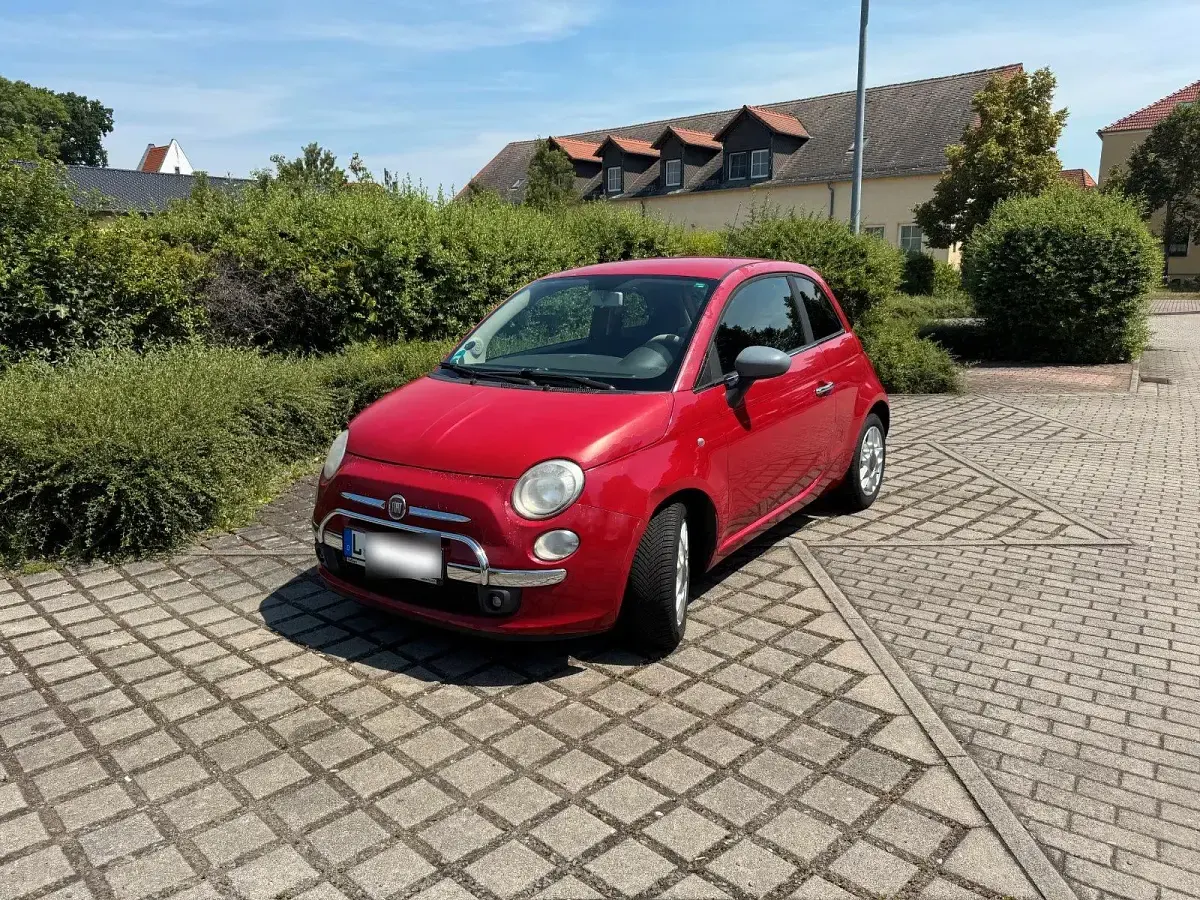 Gebraucht Fiat 500 69 PS (50 kW) 2009 Rot Cabrio