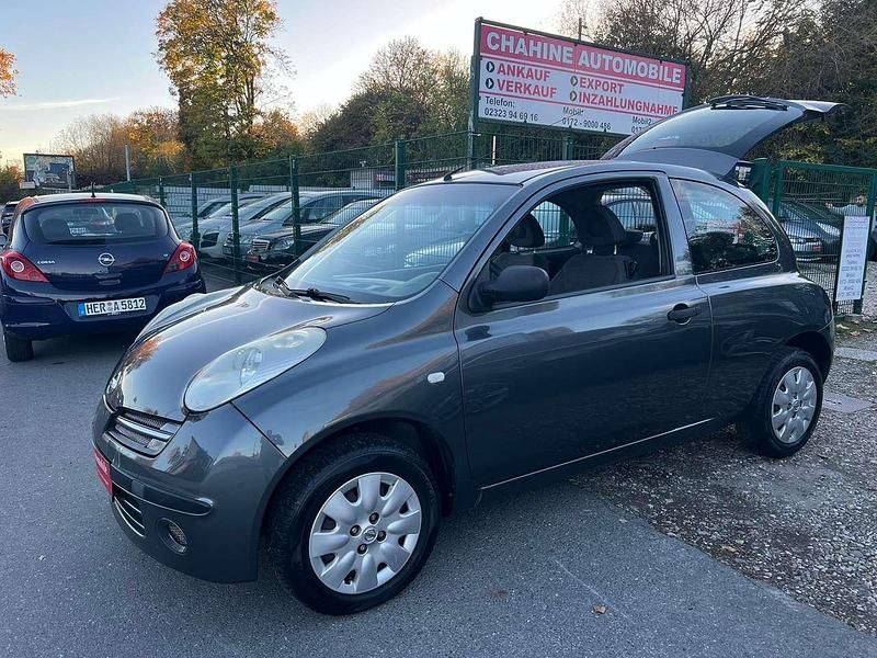 Grau Gebraucht 2006 Nissan Micra Acenta Limousine | 1.500 € (Guter Preis) - Bild 1/4