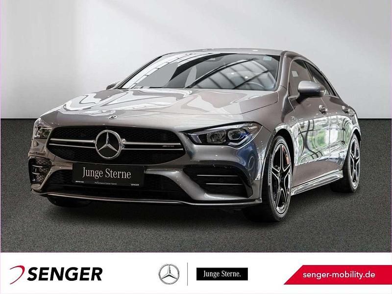 Lack mountaingrau Gebraucht 2021 Mercedes CLA35 AMG AMG Coupé | 41.580 € (Fairer Preis) - Bild 1/4