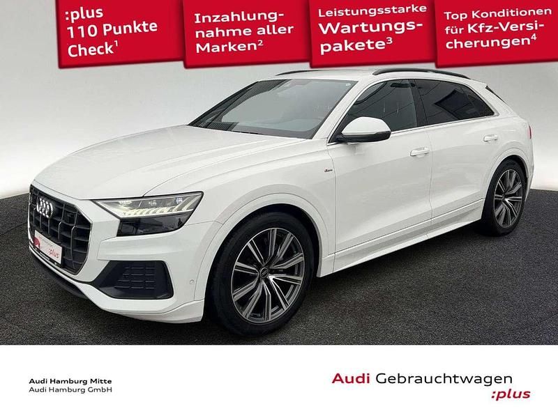 Carraraweiß Gebraucht 2022 Audi Q8 Ambiente SUV | 68.980 € (Fairer Preis) - Bild 1/3