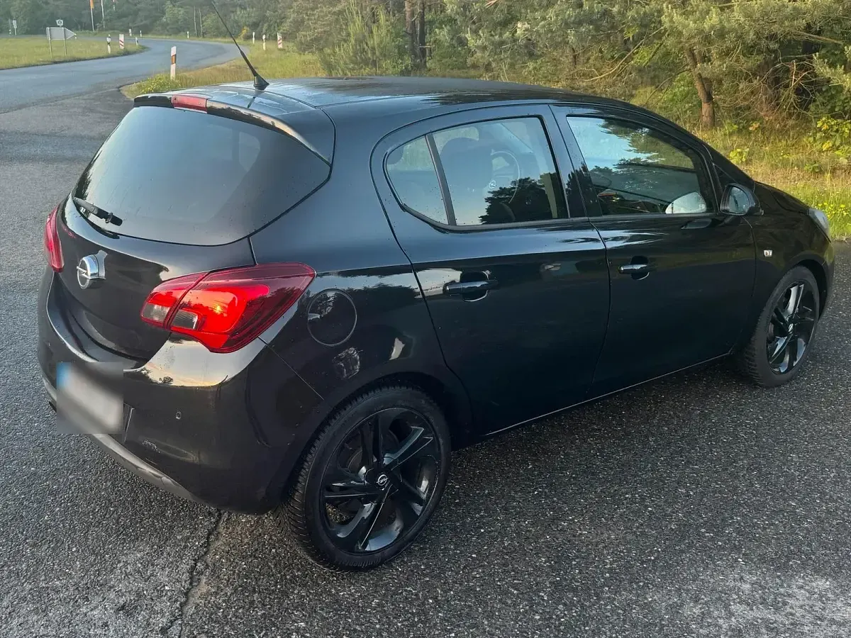 Gebraucht Opel Corsa 95 PS (69 kW) 2015 Schwarz Kleinwagen