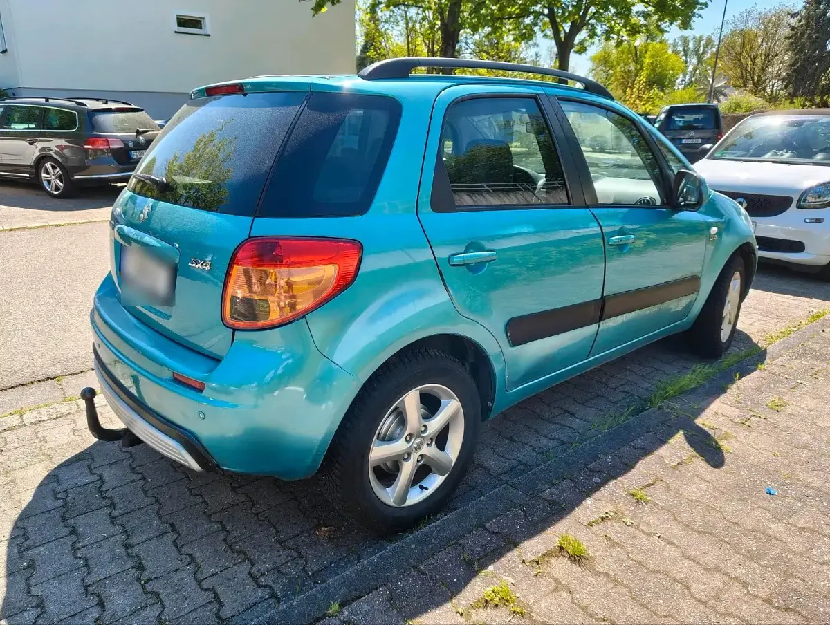 Usata Suzuki SX4 120 CV (88 kW) 2009 Verde SUV