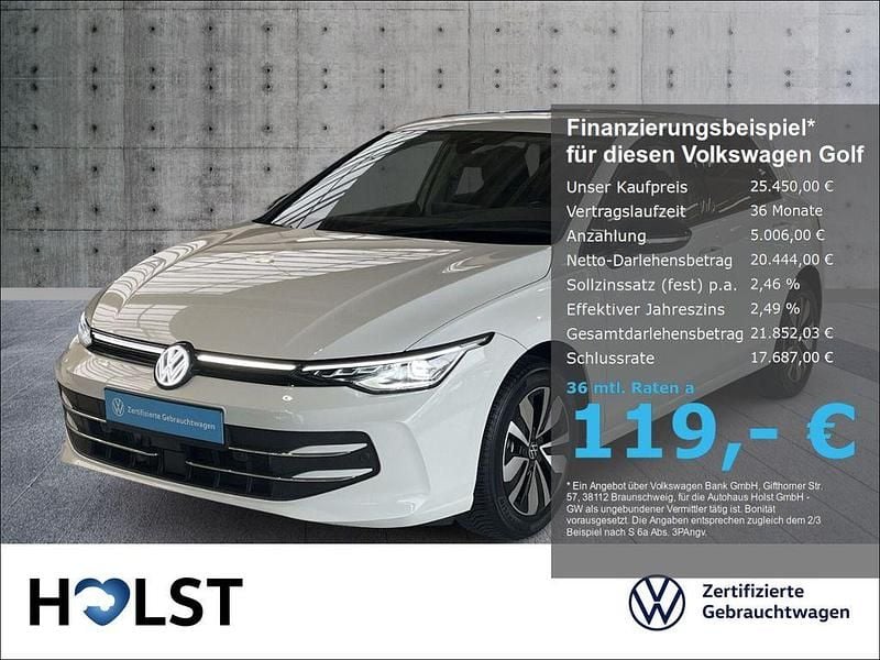 Brugt VW Golf VIII Goal 116 HK (85 kW) 2025 Sedan