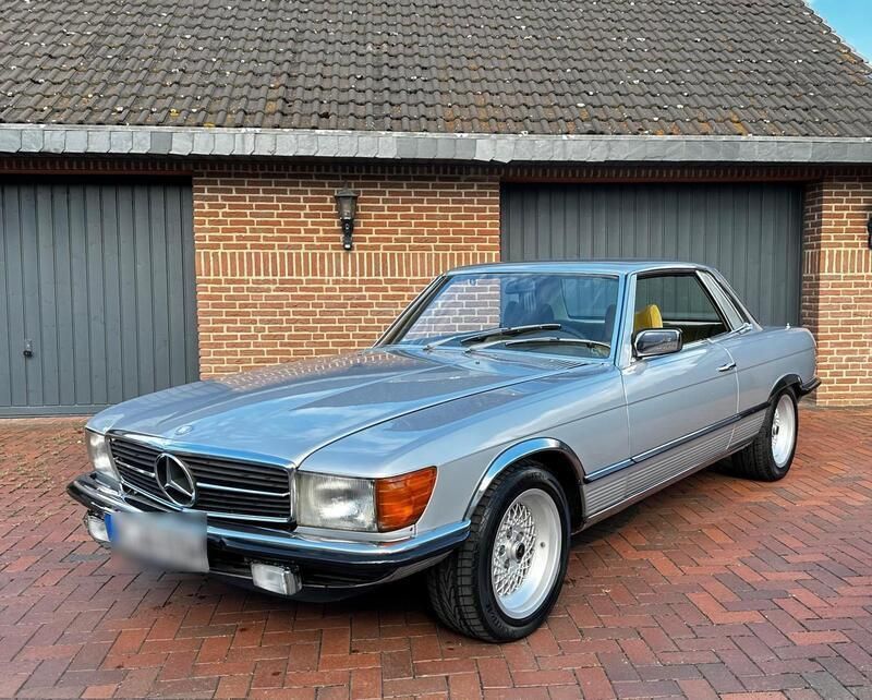 Silber Gebraucht 1977 Mercedes SLC450 Coupé | 13.900 € - Bild 1/4