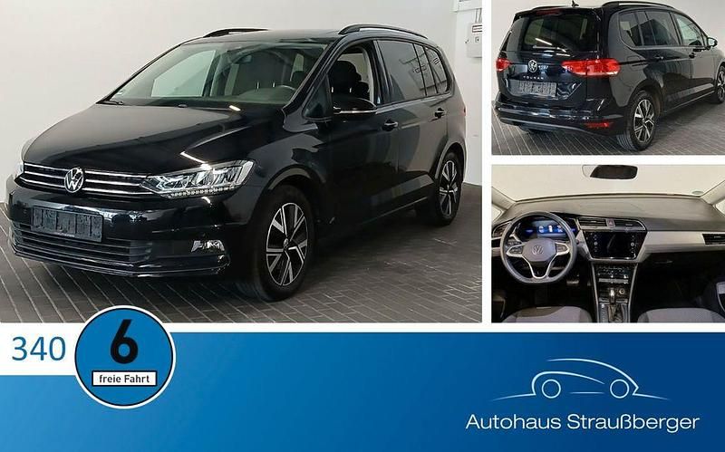 Schwarz Gebraucht 2023 VW Touran Comfortline Van / Kleinbus | 28.390 € (Fairer Preis) - Bild 1/4