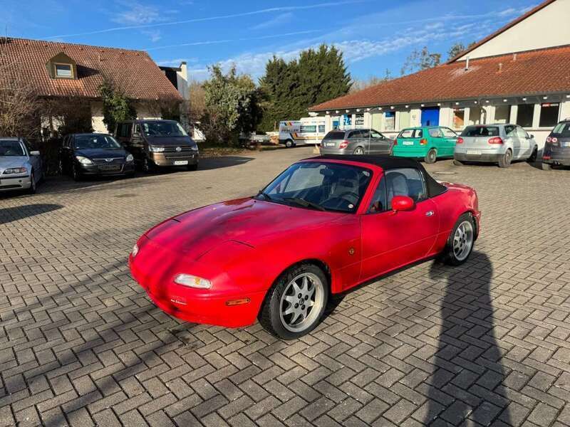Rot Gebraucht 1990 Mazda MX5 Cabrio | 9.500 € - Bild 1/4