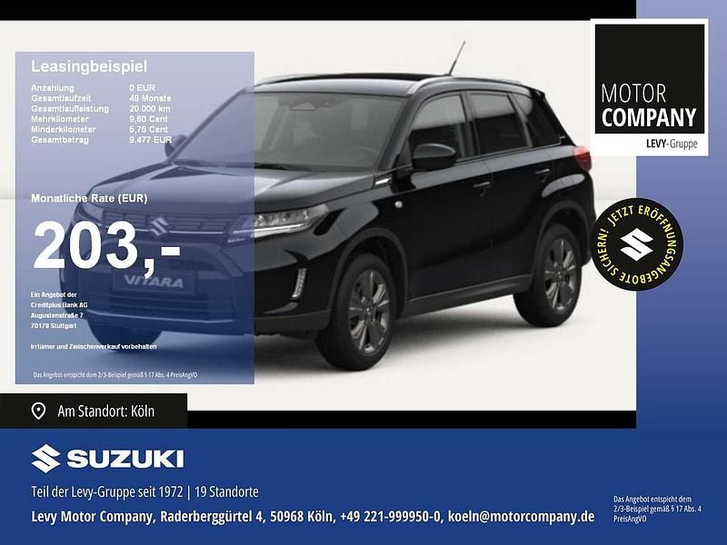 Neu Suzuki Vitara 129 PS (94 kW) 2026 (zce) cosmic black pearl metal SUV