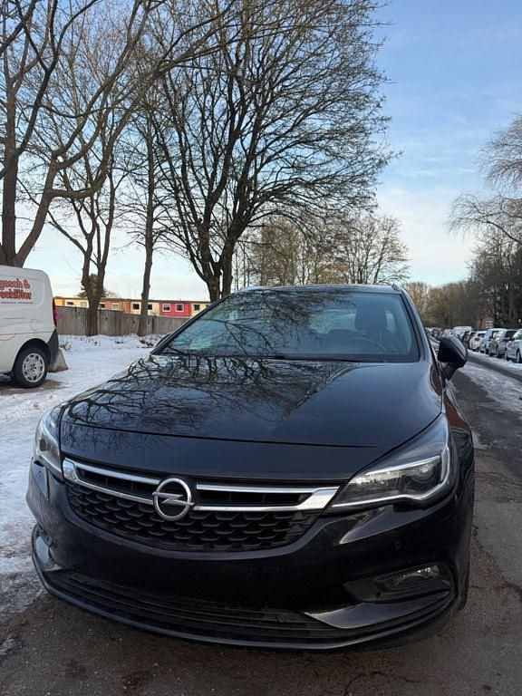 Gebraucht Opel Astra 105 PS (77 kW) 2017 Schwarz Kombi