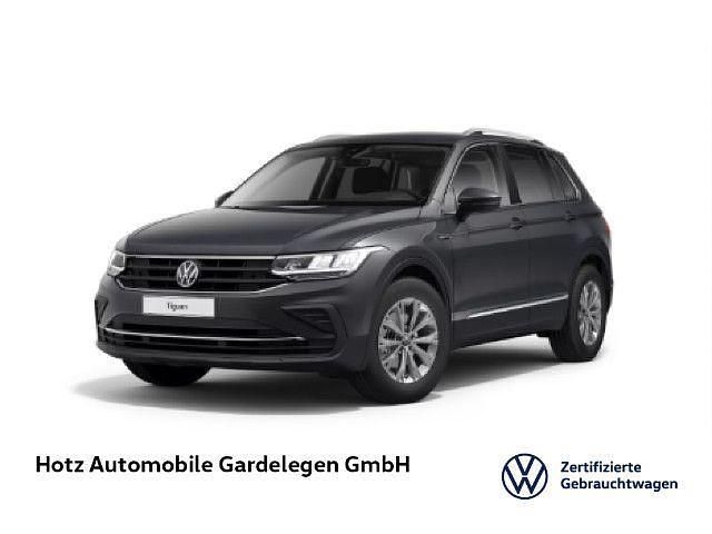 Delfingrau metallic Gebraucht 2021 VW Tiguan Life SUV | 24.690 € (Fairer Preis) - Bild 1/3
