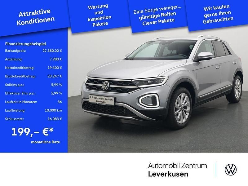 Pyrit silber Gebraucht 2023 VW T-Roc Style SUV | 27.380 € (Superpreis) - Bild 1/4