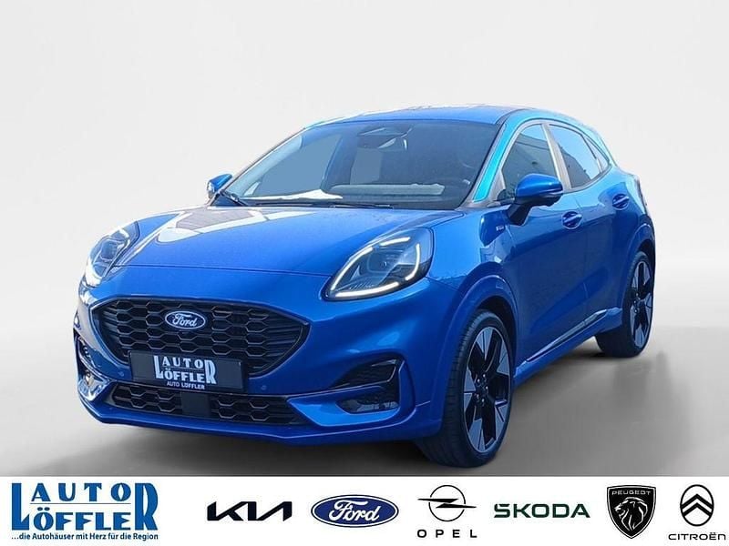 Blau Neu 2025 Ford Puma Gen-E ST-Line X SUV | 26.910 € (Fairer Preis) - Bild 1/4