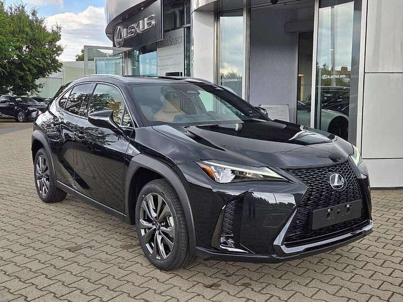 Neu Lexus UX 300h Sport Design Packet 199 PS (146 kW) 2025 Graphitschwarz metallic SUV