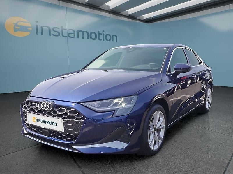 Blau Gebraucht 2024 Audi A3 Limousine | 30.699 € (Guter Preis) - Bild 1/4
