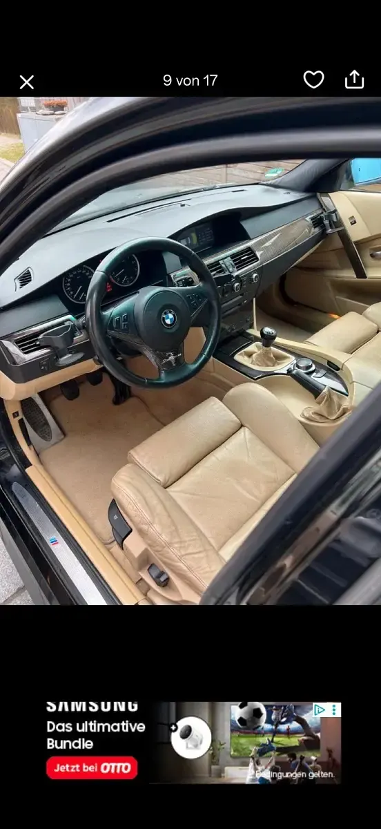 Gebraucht BMW 525 M Sport 218 PS (160 kW) 2005 Schwarz Limousine