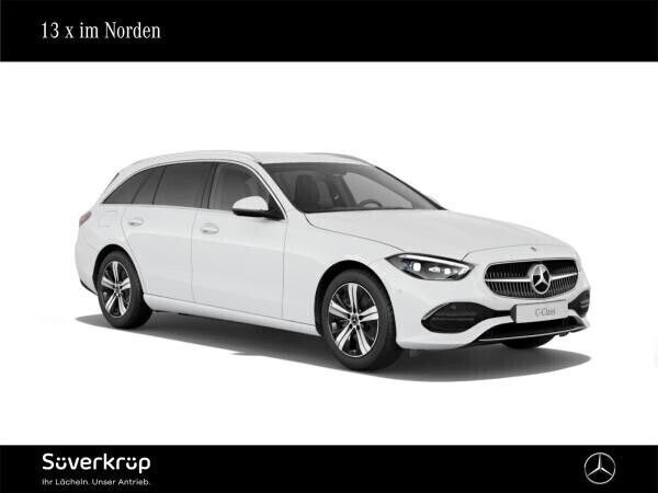 Weiß (polarweiss unilack) Neu 2024 Mercedes C200 Kombi | 44.873 € (Superpreis) - Bild 1/4