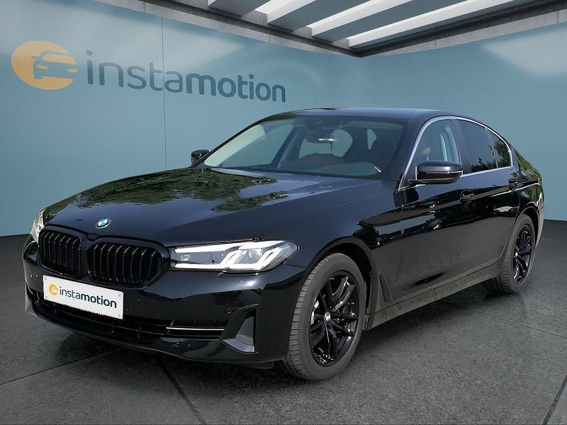 Schwarz Gebraucht 2023 BMW 520 Limousine | 42.149 € (Fairer Preis) - Bild 1/4