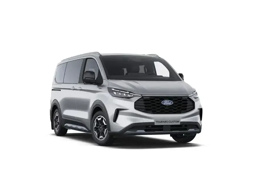 Neu Ford Tourneo Custom 170 PS (125 kW) 2026 Moondust silver (metallic) Van