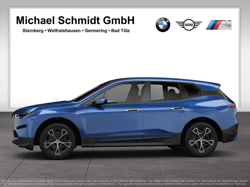 Gebraucht BMW iX Sport Line 239 kW (326 PS) 2023 Phytonicblau SUV