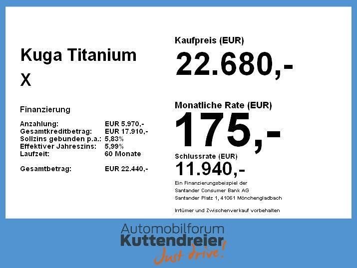 Gebraucht Ford Kuga Titanium X 224 PS (164 kW) 2022 Frostweiß SUV