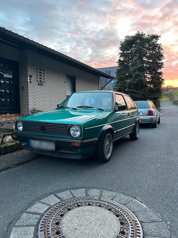Gebraucht VW Golf II 69 PS (50 kW) 1990 Grün Kleinwagen