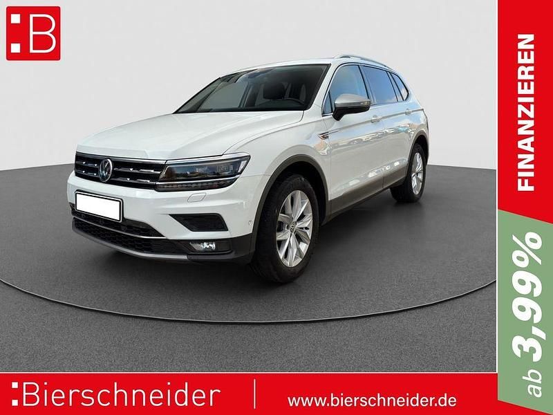 Weiss Gebraucht 2021 VW Tiguan Allspace Highline SUV | 32.350 € (Guter Preis) - Bild 1/3