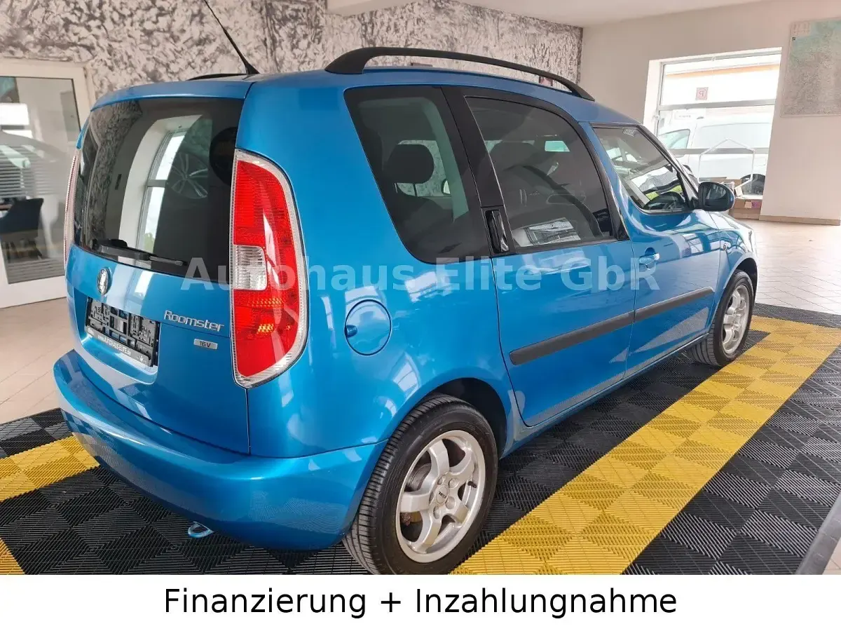 Gebraucht Skoda Roomster Style 86 PS (63 kW) 2007 Blau Van / Kleinbus
