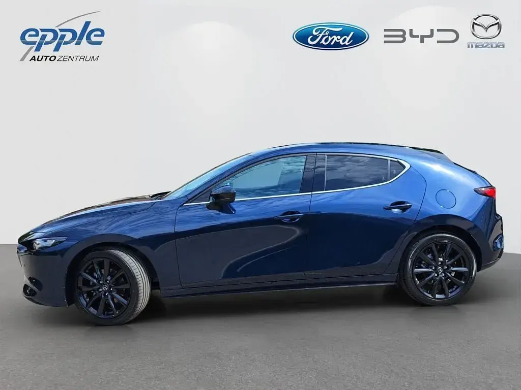 Neu Mazda 3 Homura-Line 140 PS (102 kW) 2026 Deep crystal blue Limousine