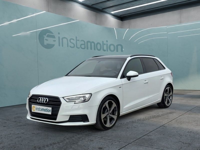 Gebraucht Audi A3 Sportback S-Line 150 PS (110 kW) 2019 Weiß Kleinwagen