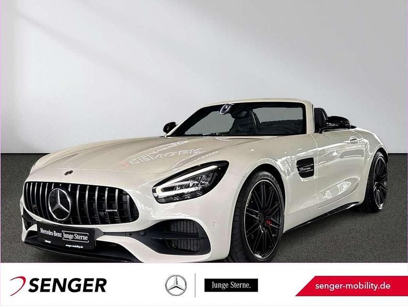 Gebraucht Mercedes AMG GT AMG 557 PS (409 kW) 2020 Designo diamantweiß bright Cabrio