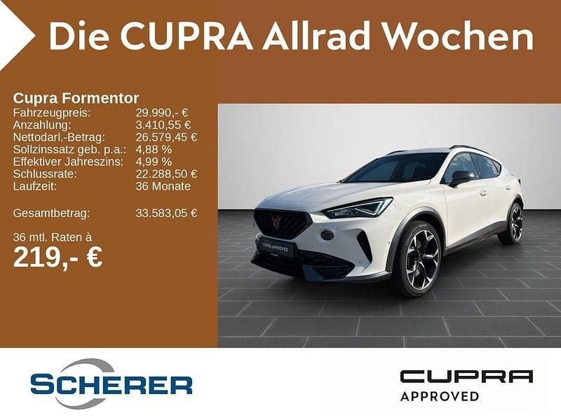 Weiß Gebraucht 2024 Cupra Formentor VZ SUV | 29.990 € (Superpreis) - Bild 1/4