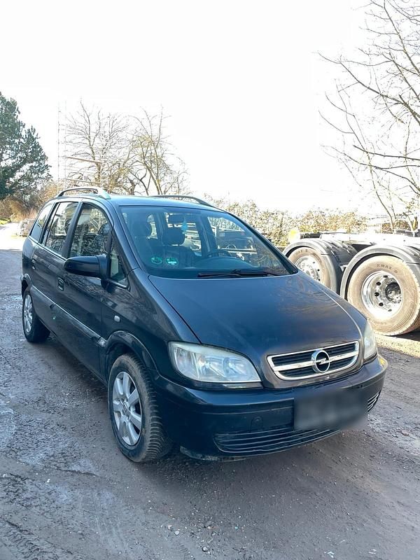 Gebraucht Opel Zafira 125 PS (91 kW) 2005 Schwarz Van / Kleinbus