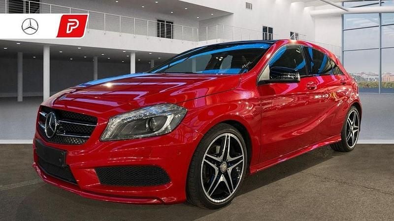 Rot Gebraucht 2013 Mercedes A180 AMG line Limousine | 13.999 € (Etwas zu teuer) - Bild 1/4