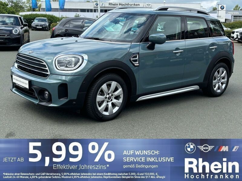 Grün Gebraucht 2021 Mini One Countryman SUV | 23.140 € (Fairer Preis) - Bild 1/4