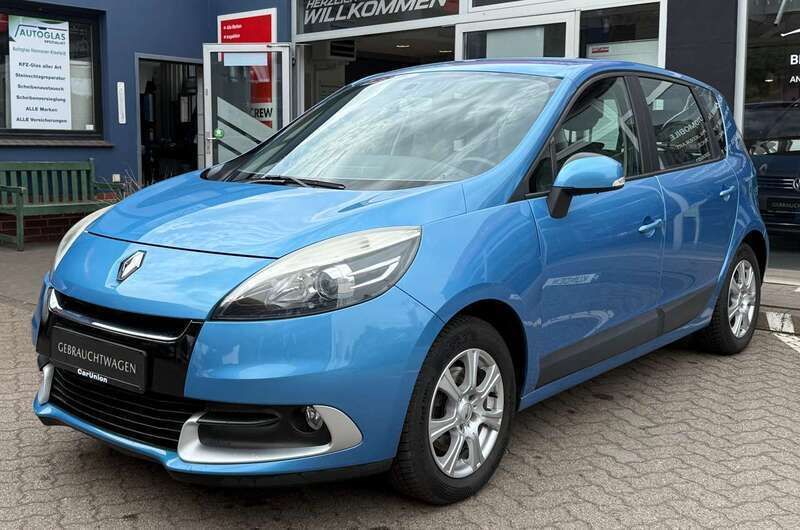 Blau majorelle Gebraucht 2013 Renault Scénic III Expression Van / Kleinbus | 7.790 € (Etwas zu teuer) - Bild 1/4