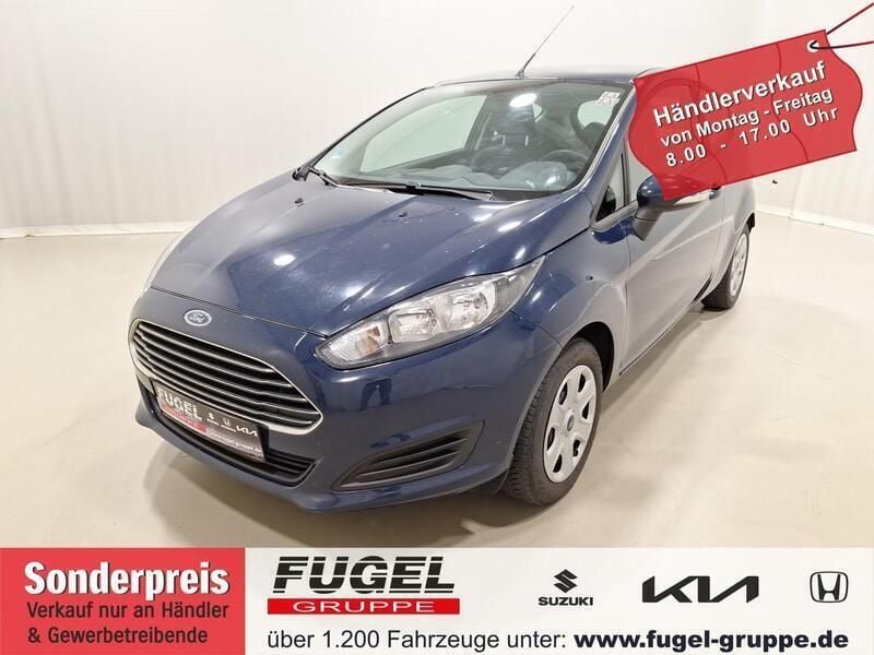 Blazerblau Gebraucht 2013 Ford Fiesta Trend Kleinwagen | 2.499 € (Superpreis) - Bild 1/4
