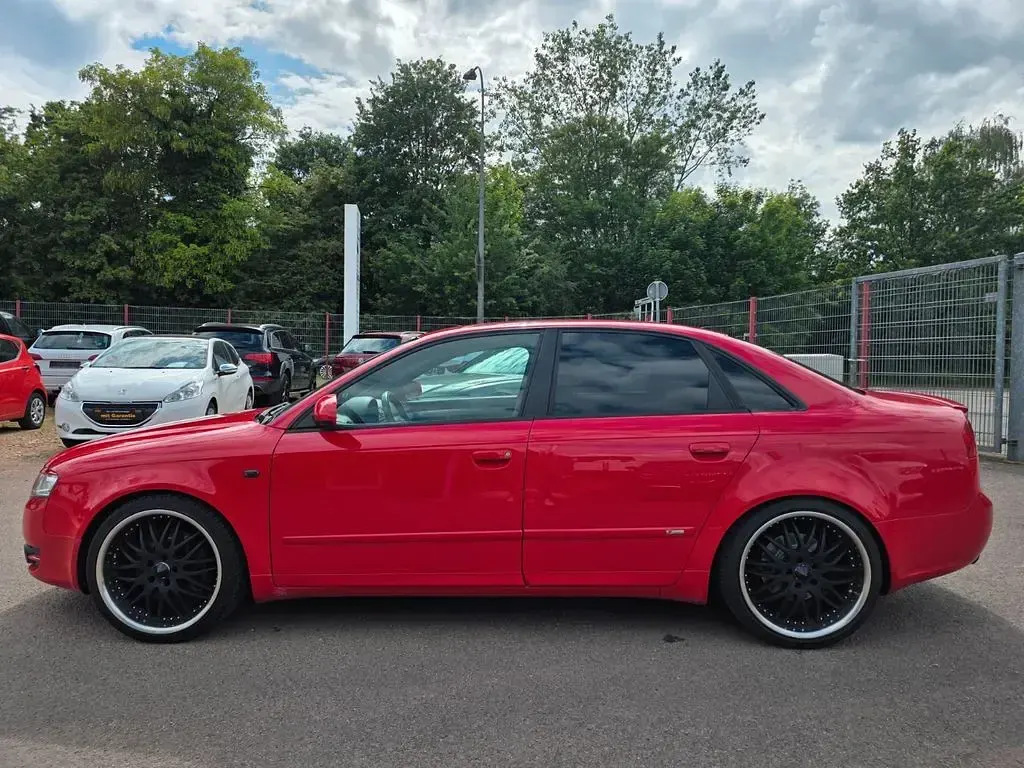 Brugt Audi A4 S-Line 200 HK (147 kW) 2006 Rød Sedan