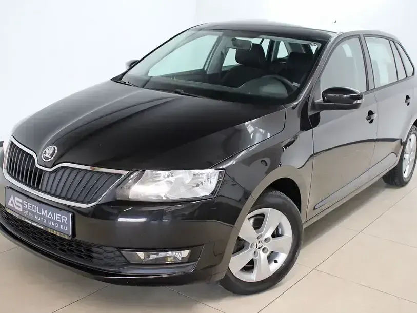 Gebraucht Skoda Rapid Ambition 110 PS (80 kW) 2018 Schwarz Kleinwagen