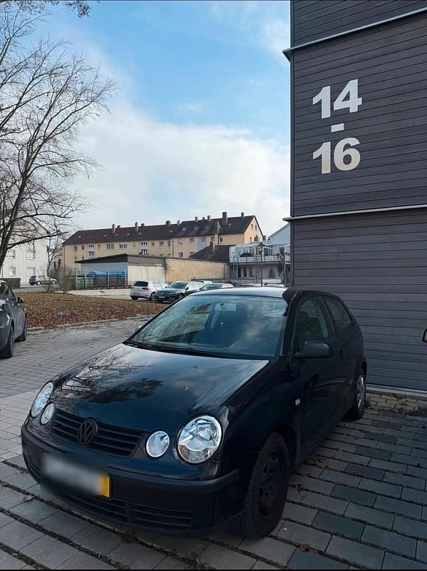 Gebraucht VW Polo 64 PS (47 kW) 2004 Schwarz Kleinwagen