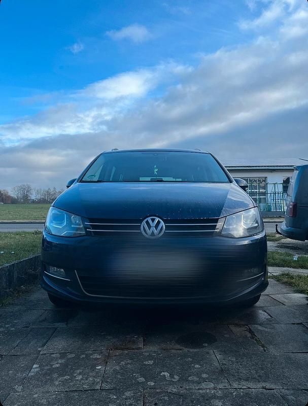 Blau Gebraucht 2011 VW Sharan Van / Kleinbus | 8.500 € (Superpreis) - Bild 1/4